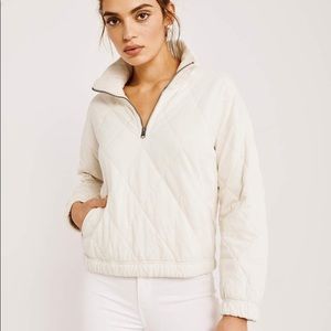 Abercrombie Quilted Fleece Half-Zip